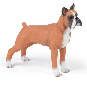 PAPO Dog and Cat Companions Boxer Toy Figure