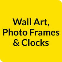 Wall Art, Photo Frames & Clocks