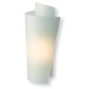 Vetro 1 Light Indoor Wall Light Satin Steel
