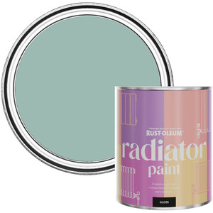 Rust-Oleum Radiator Paint in Gloss Finish - Coastal Blue 750ml