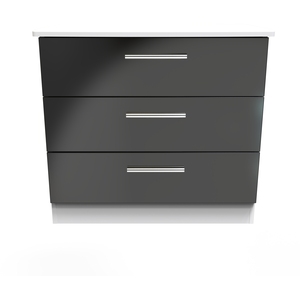 KnightsbridgeReady Assembled  3 Drawer Chest