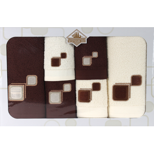 6 Piece Sitio Boxed Towel Set