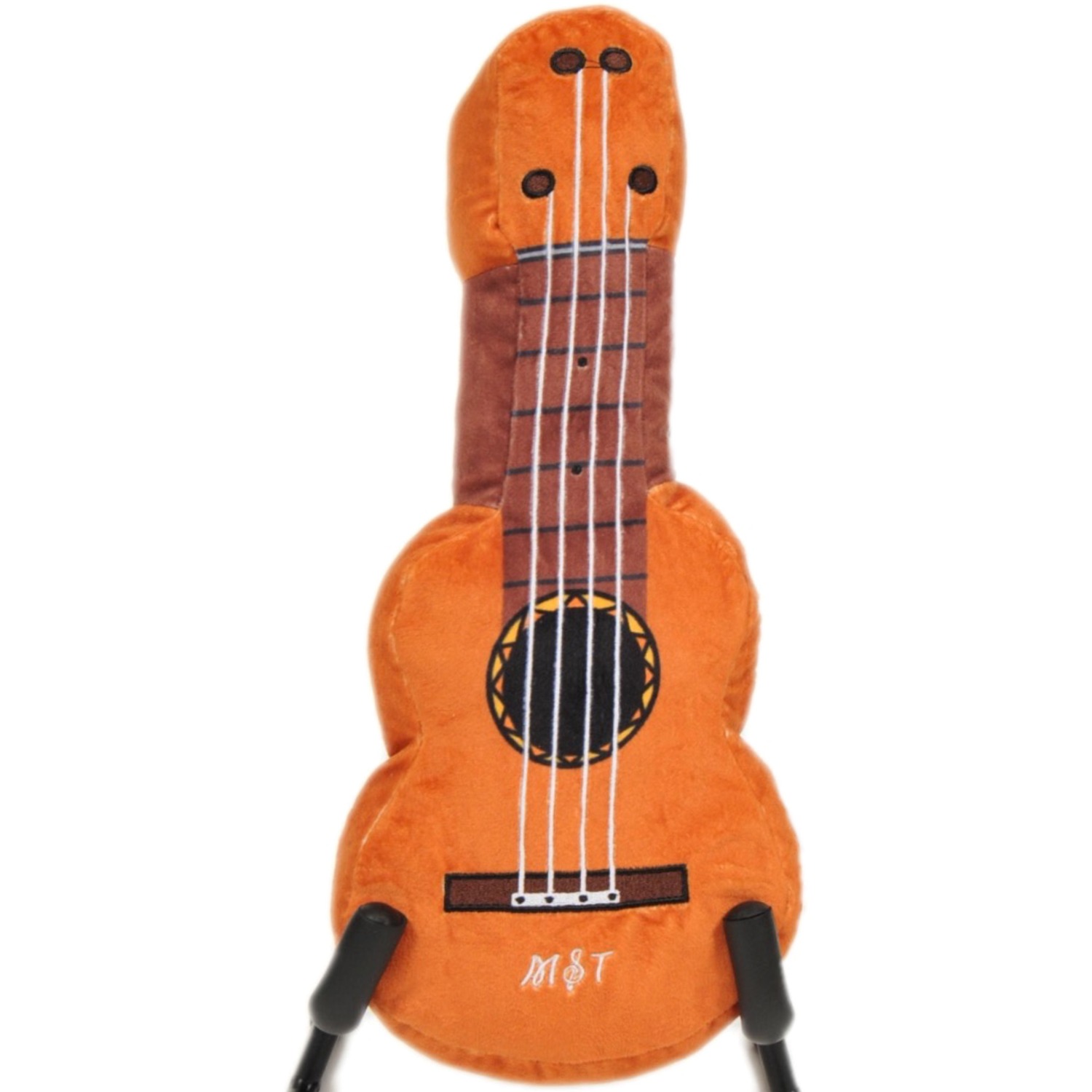 Image of Ukulele Plush Soft Toy - Sensory SEND Toys - Brown
