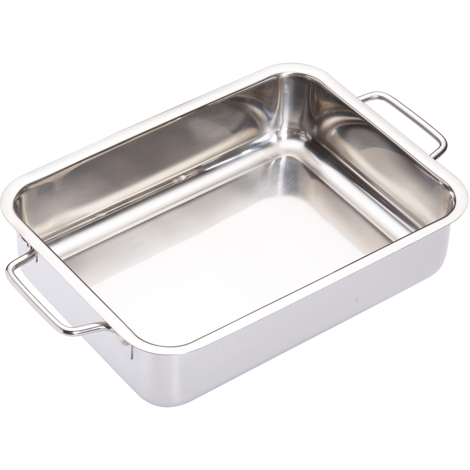 Image of Set of 3 Stainless Steel Roasting&hellip;