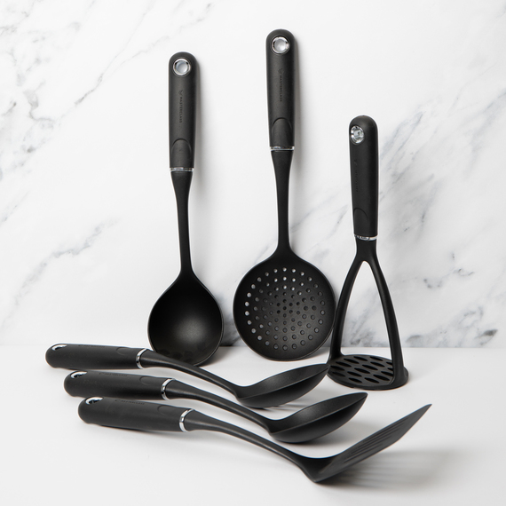 6pc Non-Slip Nylon Kitchen Utensil Set