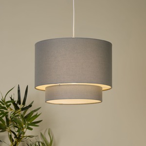 Alina Dark 2 Tier Ceiling Shade