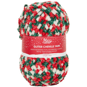 Glitter Chenille Yarn