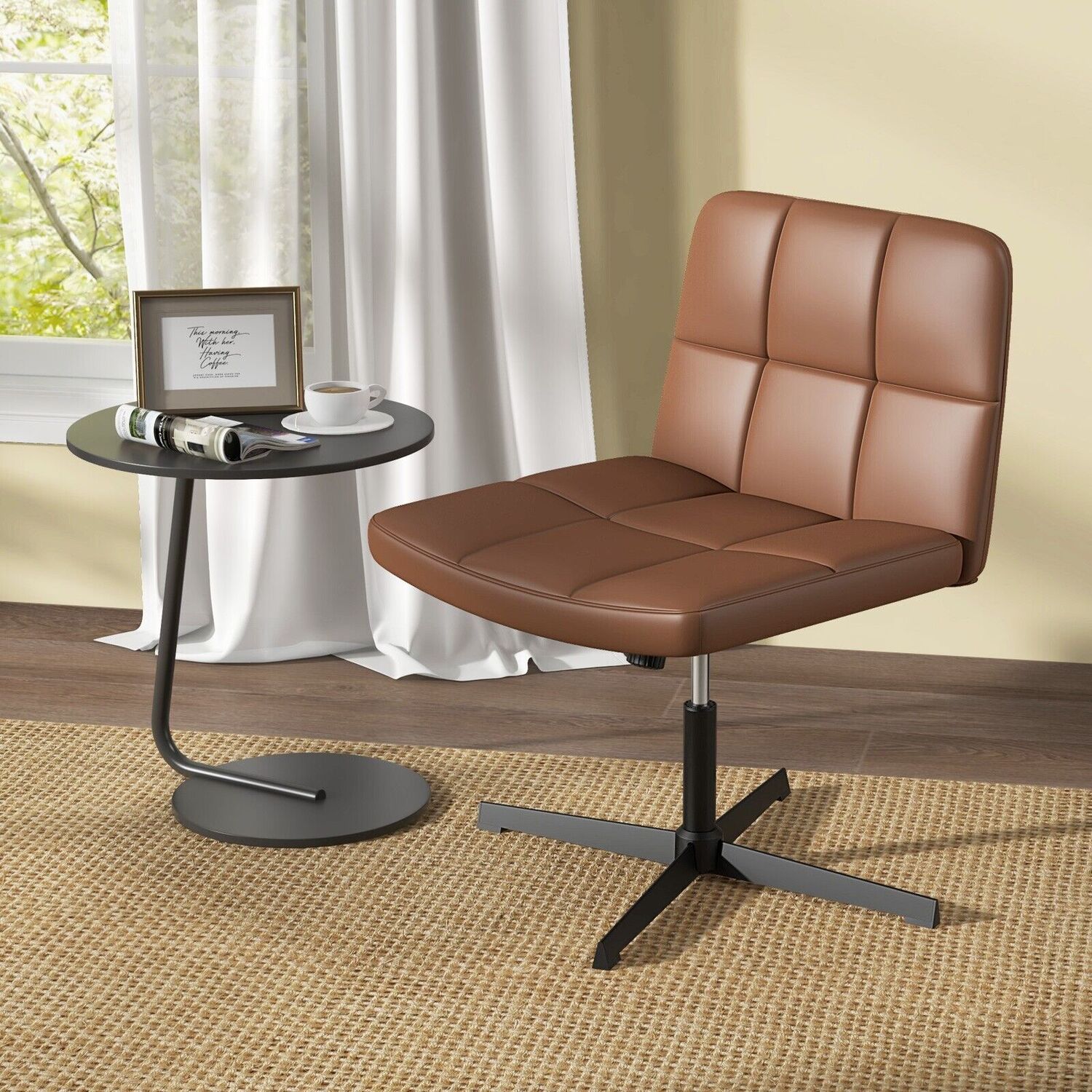 Modern Office Desk Chair - Brown