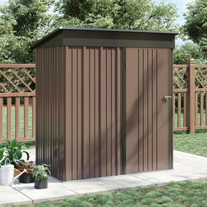 Breeins Lockable Metal Garden Storage Shed