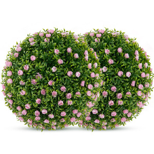 2PCS Artificial Plant Topiary Balls