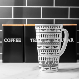 Tribal Egyptian Art Latte Mug