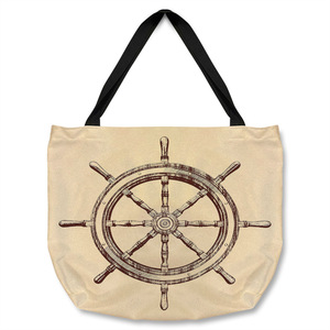 Ship Wheel Tote bag