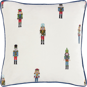 Classic Nutcracker Embroidered Cushion