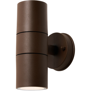 Fibo Rust Up and Down Outdoor Wall Light