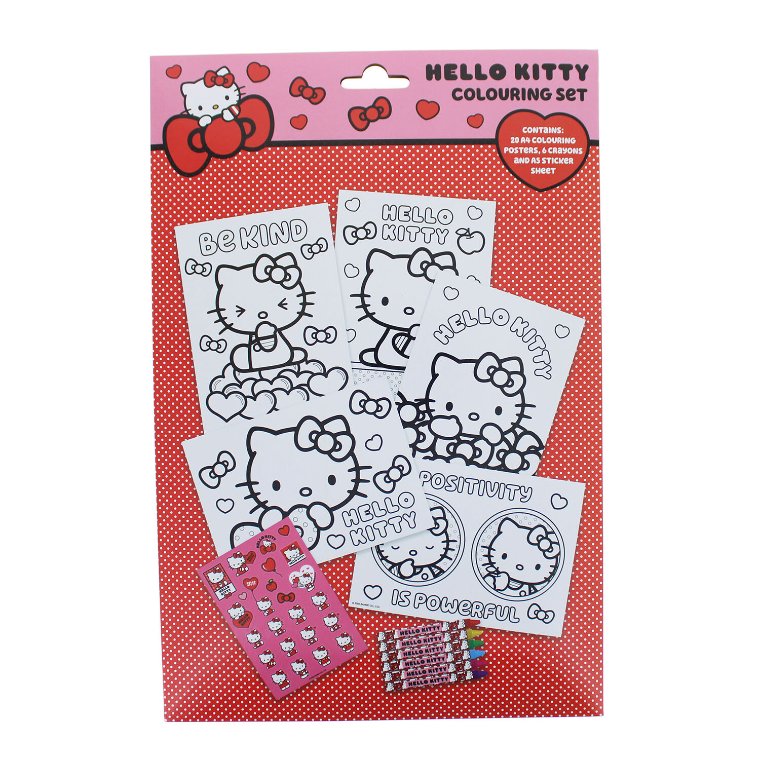 Hello Kitty Colouring Set