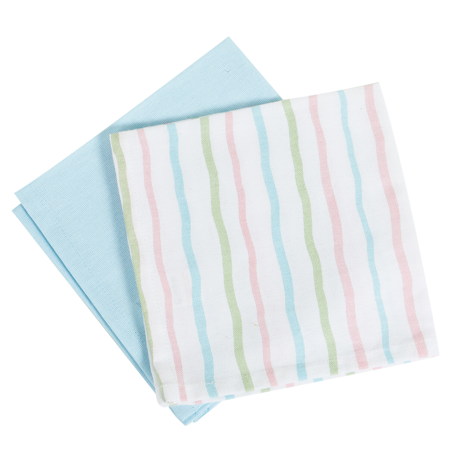 Image of Pack of 2 Pastel Wave Napkins&hellip;