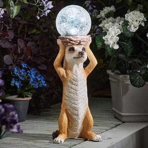 Solar Merrkat Garden Ornament Light
