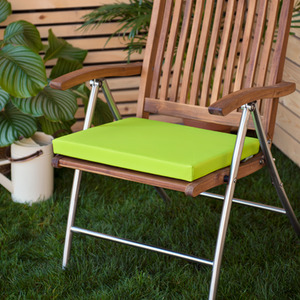 Lime / 1 Garden Chair Cushion Outdoor Patio Seat Pad shot 7547053