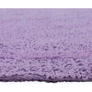 Lilac Luxury Reversible Cotton Bath Mat Set shot 7826281