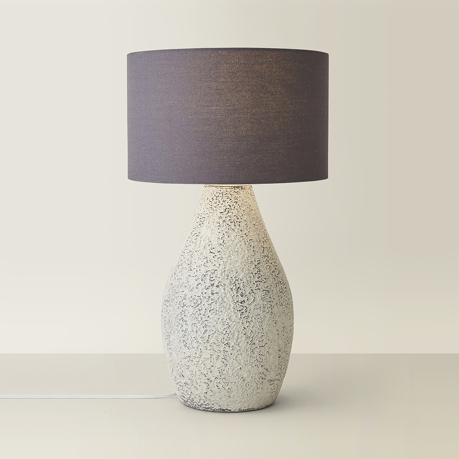 Image of Colin Large Speckled Ceramic Table Lamp&hellip;