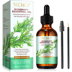 Rosemary Essential Oil 60ml - Hair Growth Skin Care Treatment - Vegan Natural