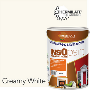 Creamy White InsOpaint Interior Emulsion Paint Insulating and Anti-Mould Paint shot 8408340