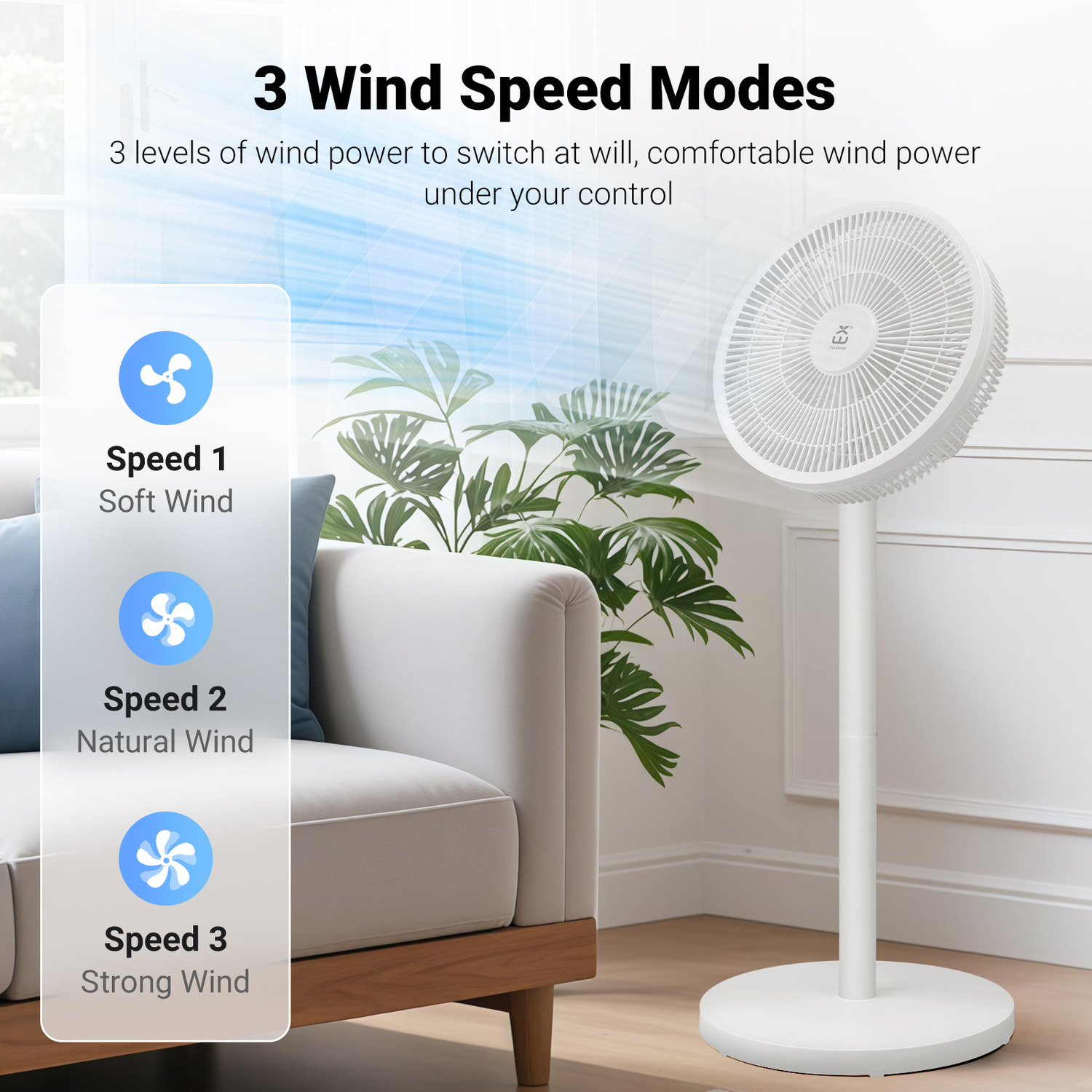 Minimalist Stand Fan