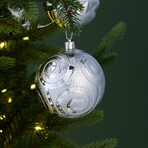 Pack of 20 Silver Baubles