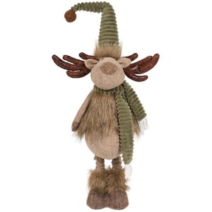 Extendable Woodland Reindeer Standing Decoration
