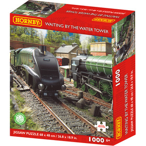 Hornby Waiting By The Water Tower 1000 Piece Jigsaw Puzzle