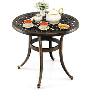 Round Outdoor Coffee Table