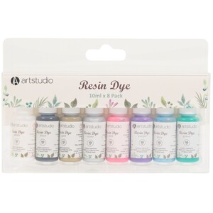 Pack of 8 Resin Dyes