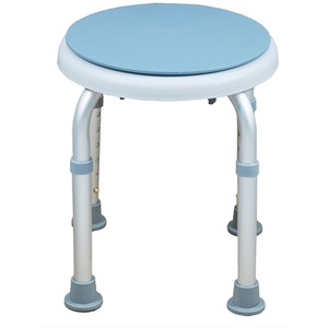 Rotating Round Non Slip Bathroom Shower Stool