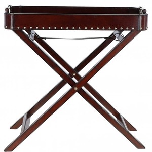 Luxury Real Leather Butlers Serving Tray LF 156