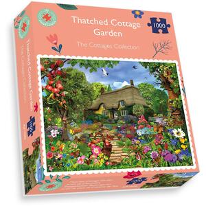 Thatched Cottage Garden - 1000 pc. jigsaw puzzle