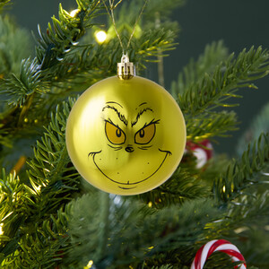 Set of 6 Grinch Baubles