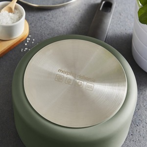 Morphy Richards 3 Piece Recycled Aluminium Saucepan Set