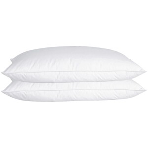 Duck Feather  Down Pillow Soft - Medium Pack of 2