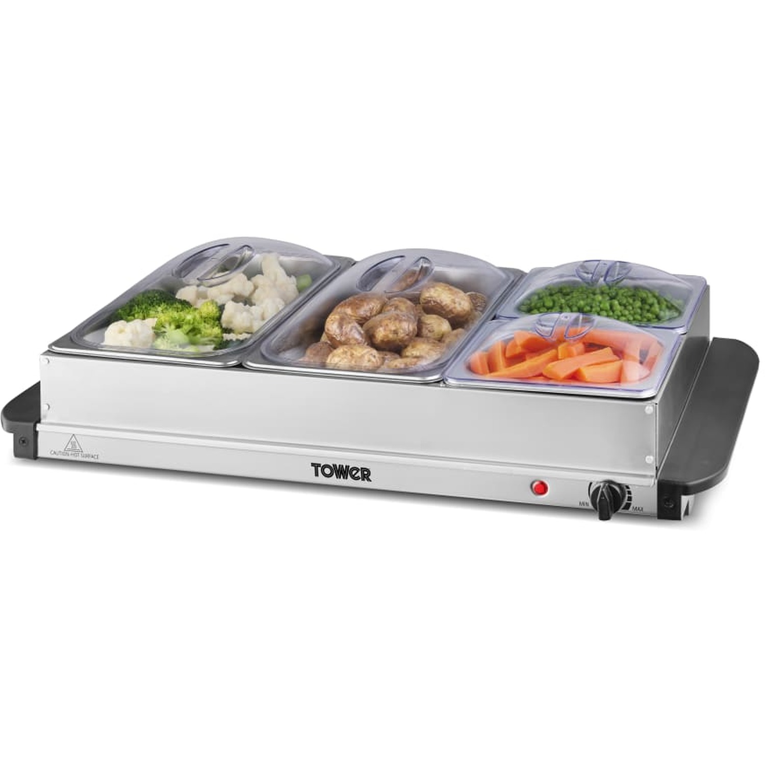 Image of 2x2.5L and 2x1.2L Buffet Server -&hellip;