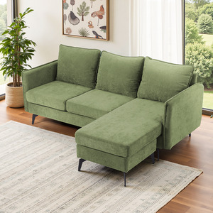 3 Seater Upholstered Corner Sectional Sofa