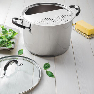 Tramontina Stainless Steel Pasta Stock Pot 24 cm - 7.8l