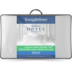 Snuggledown Hotel Goose Feather  Down Pillow