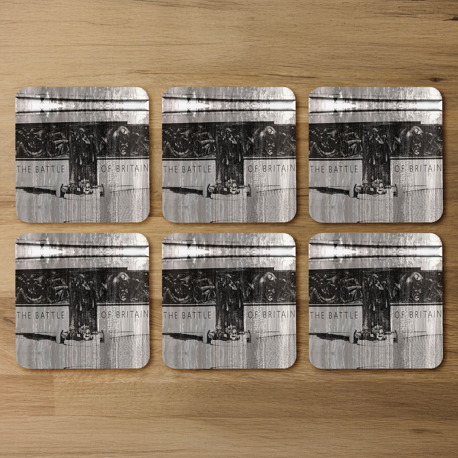 Battle Of Britain London Coaster - Black