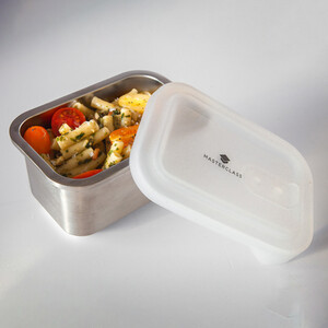 MasterClass All-in-One 750ml Stainless Steel Container with Lid, Microwave Safe