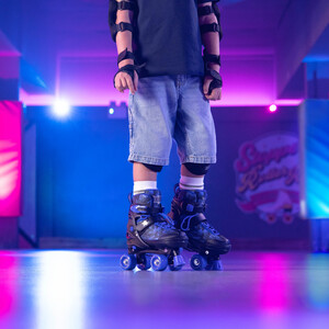 Xootz Semi Soft Jet Skates, Kids Adjustable Roller Skates