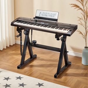 Adjustable Height Keyboard Stand with Anti-Slip Feet