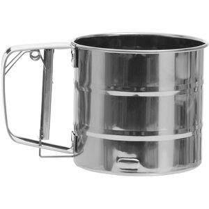 Interiors By Premier Handheld 250ml Stainless Steel Kitchen Sifter,