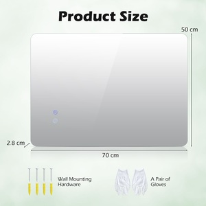 Rectangle Wall Mounted Bathroom Mirror