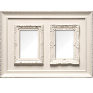 Maren Cream Meta 2 Photo Frame