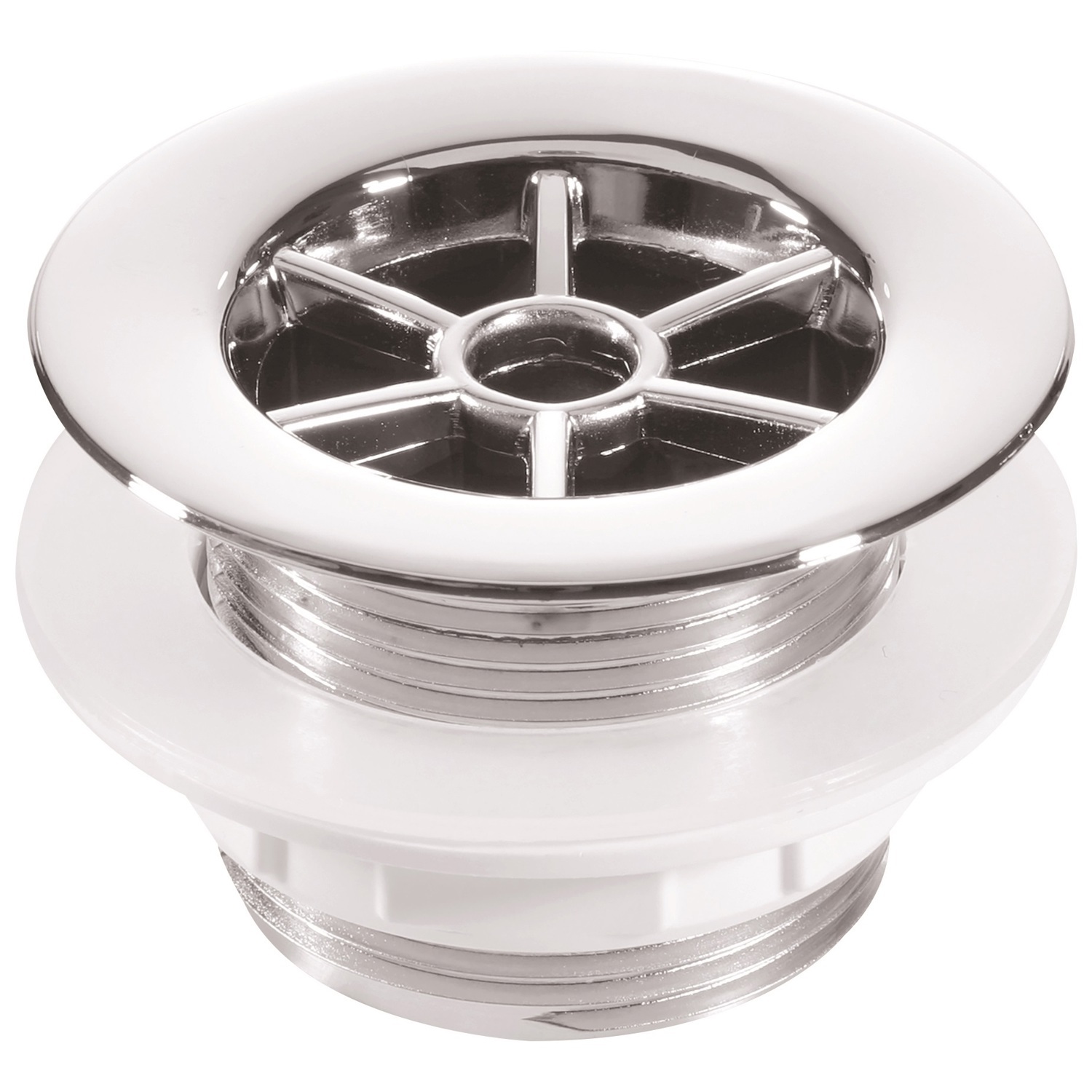 Mcalpine 1.5" X 70Mm Chrome Plated Plastic Shower Waste - Cws5 - Grey